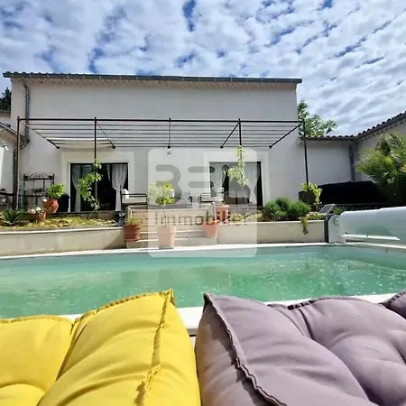 Belle Contemporaine Avec Piscine * Laudun