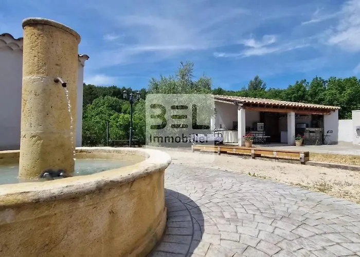 Belle Contemporaine Avec Piscine Laudun